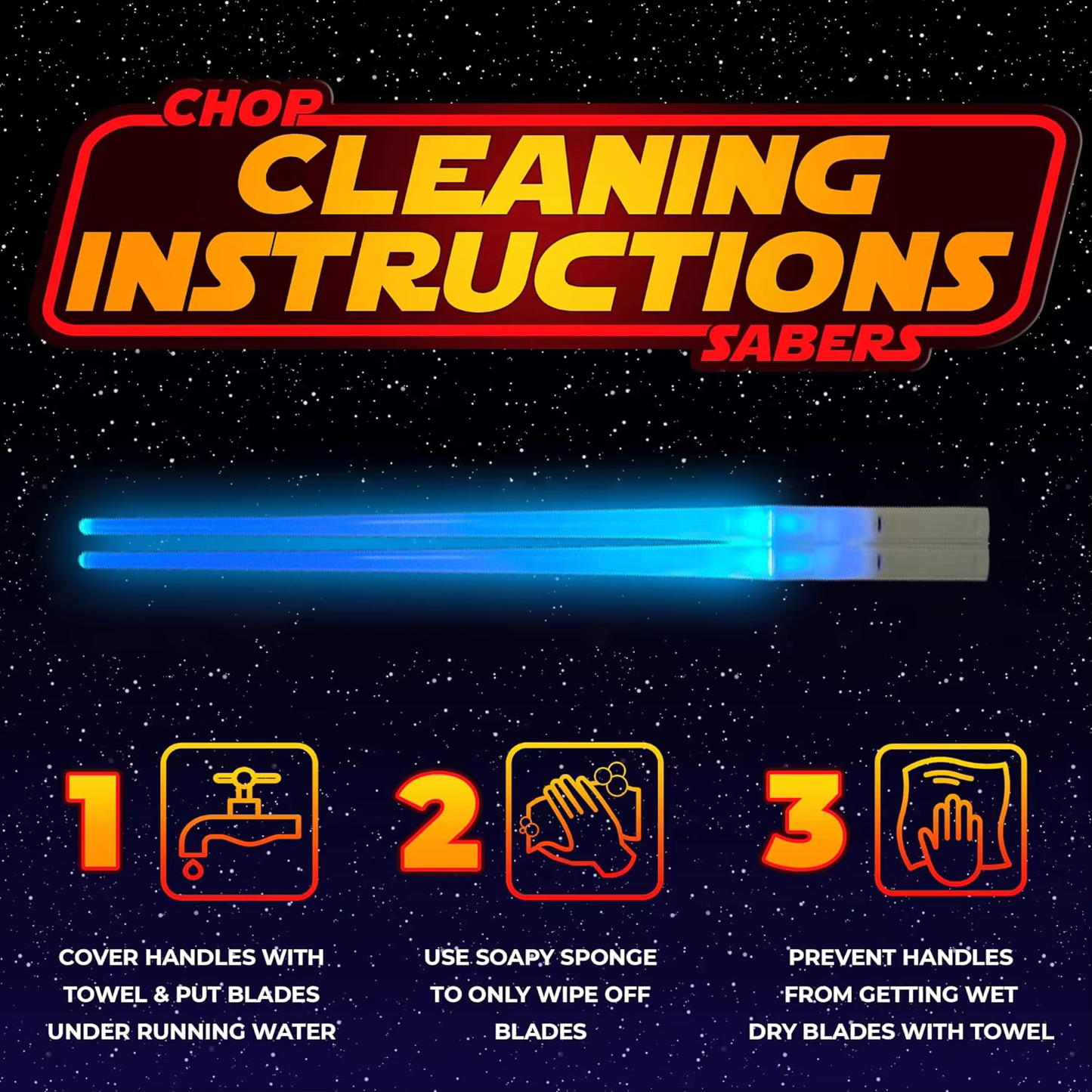 Nurusan Glow-UP™ LED Chopsticks